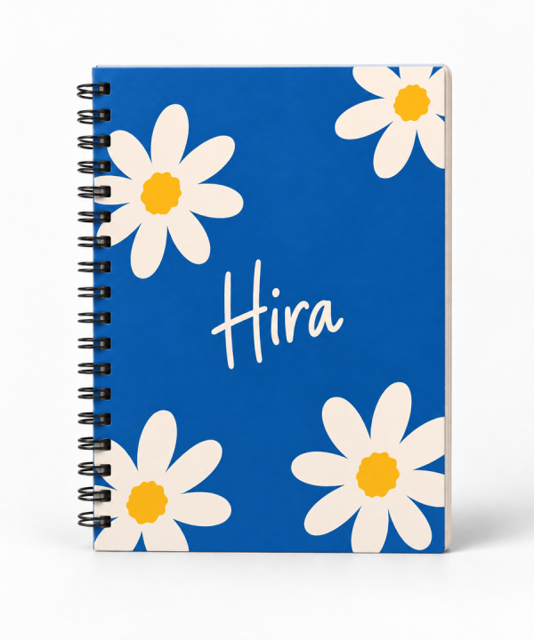 Bloom Blue Notebook