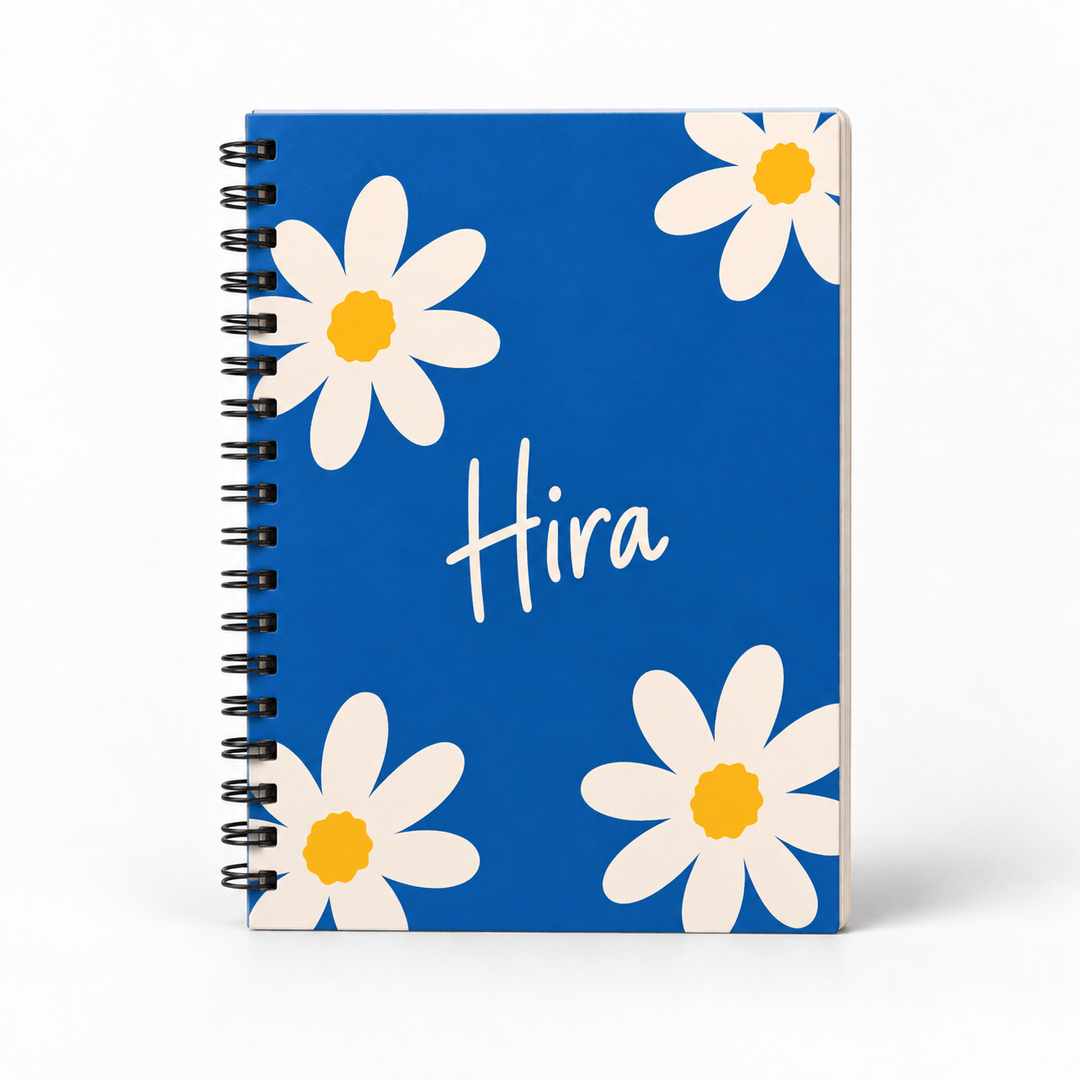 Bloom Blue Notebook