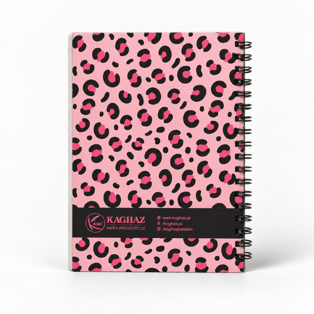 Pink Leopard Notebook - Image 2
