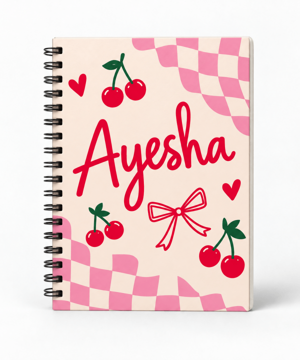 Retro Cherry Notebook