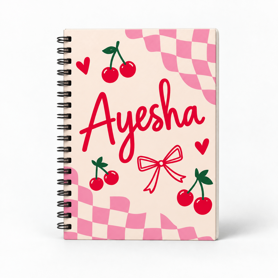 Retro Cherry Notebook