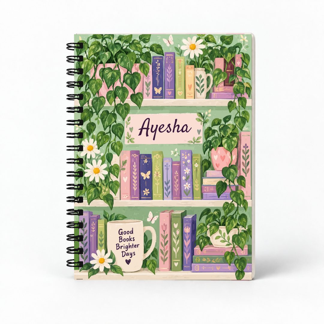 Green Botanical Notebook