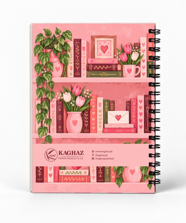 Alternative view of Pink Romantic Notebook