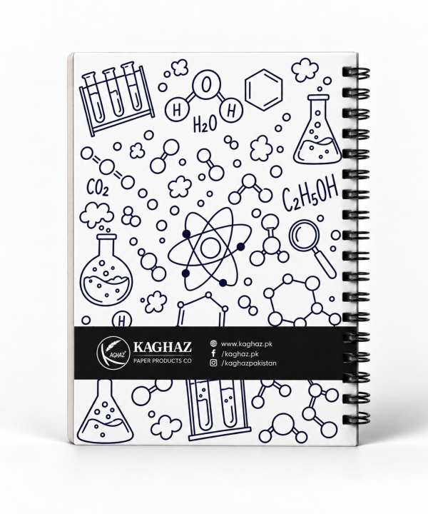 Alternative view of Chemistry Neon Notebook