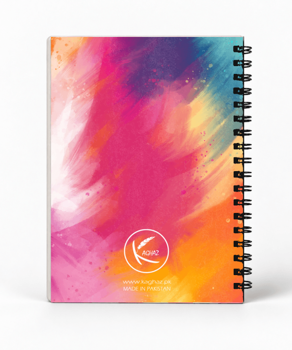 Alternative view of Color Strokes Notebook