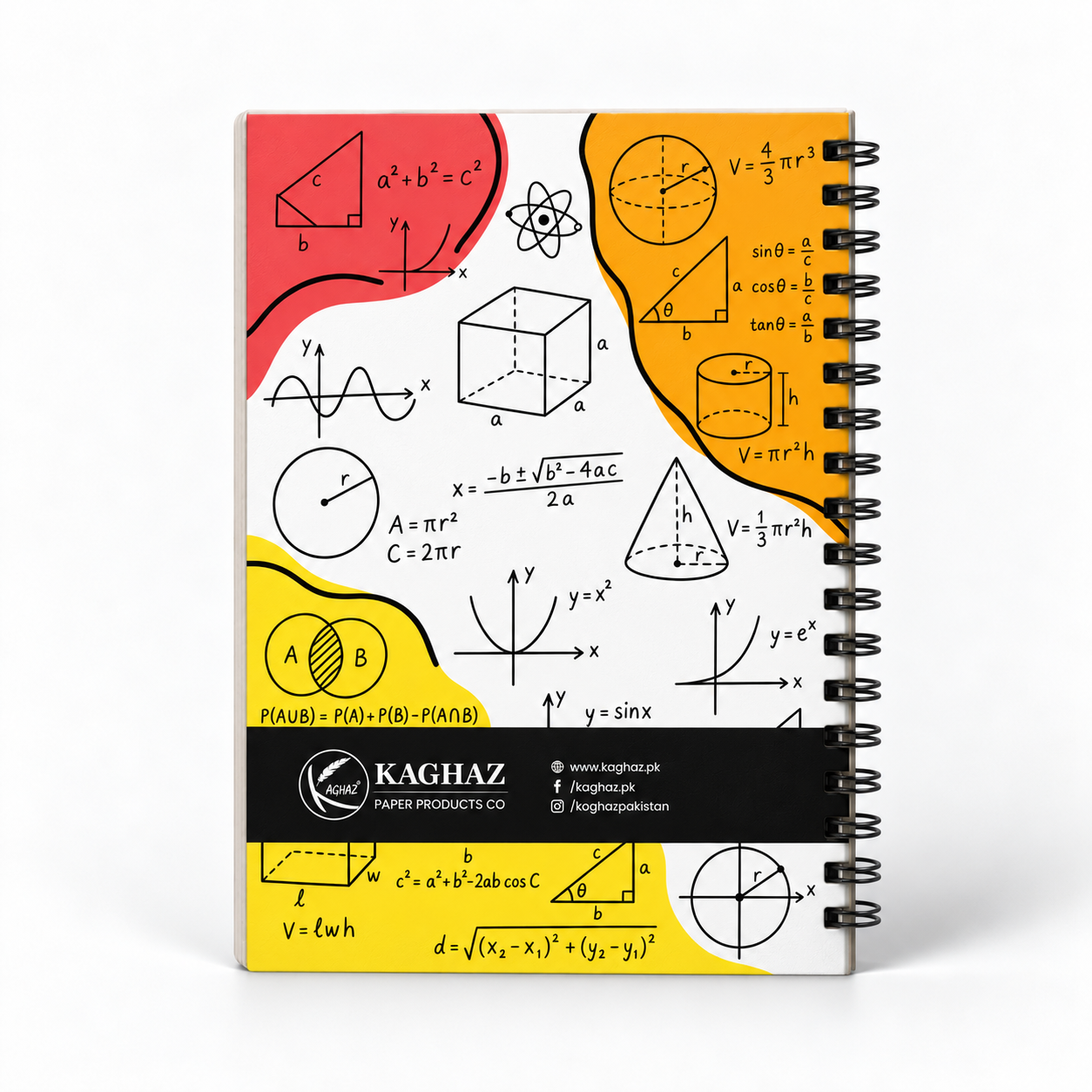 Mathematics Formula Doodle Notebook - Image 2