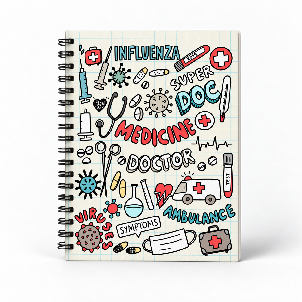 Medicine Doodle Notebook