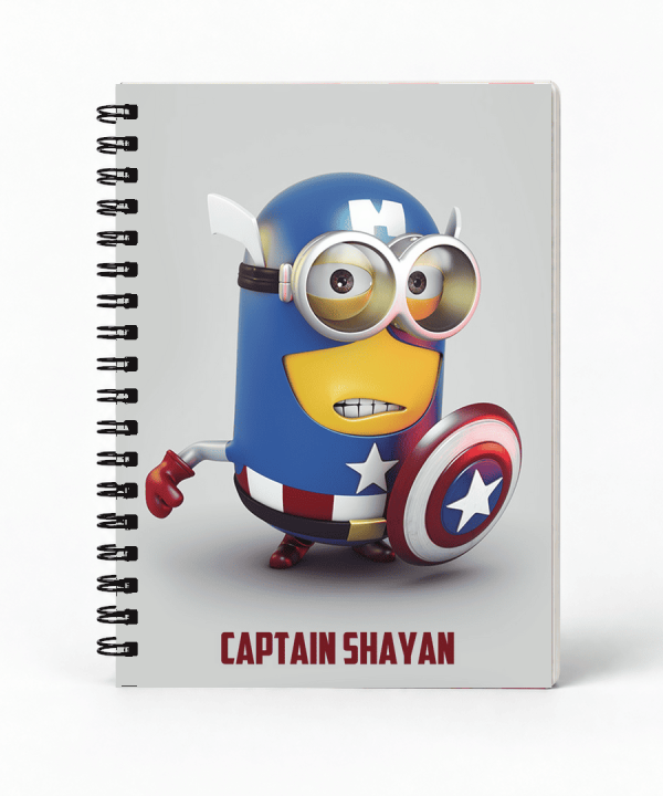 Minion Captain Notebook