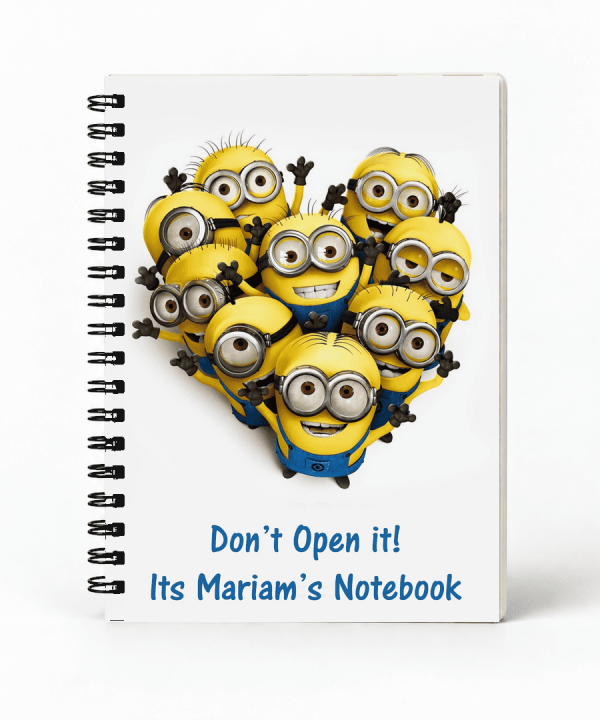 Minion Rush Notebook