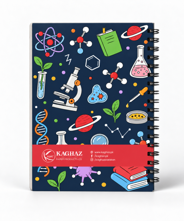 Alternative view of Science Lab Doodle Notebook