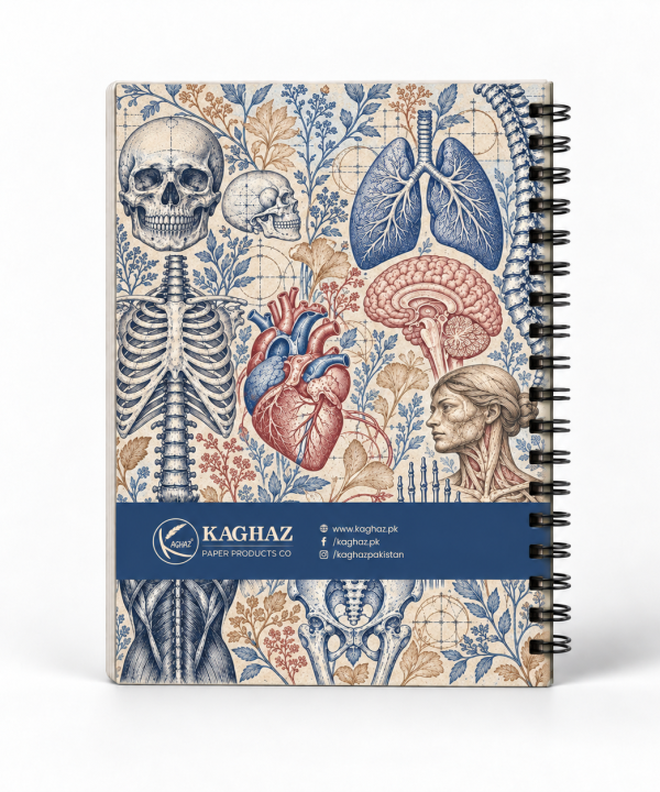 Alternative view of Vintage Anatomy Notebook
