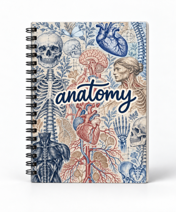 Vintage Anatomy Notebook