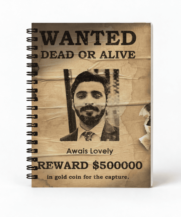 Wanted Notebook