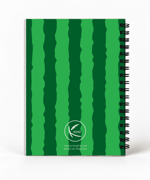 Alternative view of Watermelon Notebook